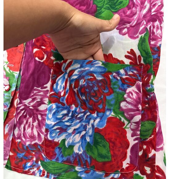 Victoria’s Secret Women’s Medium Vintage Gold Label Floral 2 Piece Set Pajamas - Picture 4 of 11